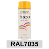 Motip DECO szintetikus festék spray, RAL7035, 400 ml