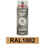 Motip Ipari festék spray, RAL1002, 400 ml