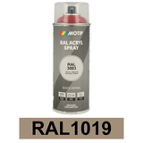 Motip Ipari festék spray, RAL1019, 400 ml