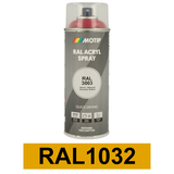 Motip Ipari festék spray, RAL1032, 400 ml