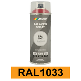 Motip Ipari festék spray, RAL1033, 400 ml