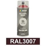 Motip Ipari festék spray, RAL3007, 400 ml