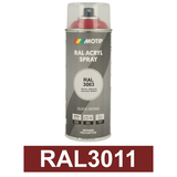 Motip Ipari festék spray, RAL3011, 400 ml