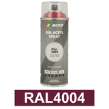 Motip Ipari festék spray, RAL4004, 400 ml