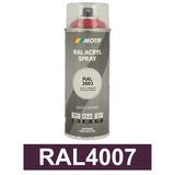 Motip Ipari festék spray, RAL4007, 400 ml