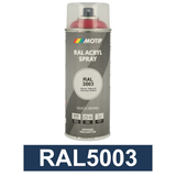 Motip Ipari festék spray, RAL5003, 400 ml