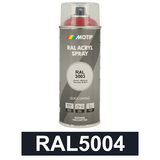 Motip Ipari festék spray, RAL5004, 400 ml