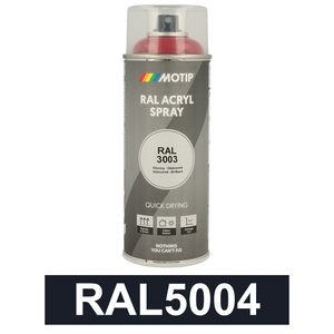 Motip Ipari festék spray, RAL5004, 400 ml termék fő termékképe