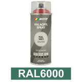 Motip Ipari festék spray, RAL6000, 400 ml