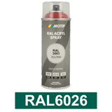 Motip Ipari festék spray, RAL6026, 400 ml