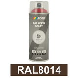 Motip Ipari festék spray, RAL8014, 400 ml