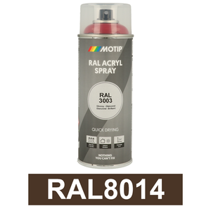 Motip Ipari festék spray, RAL8014, 400 ml termék fő termékképe