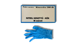 Nitril kék kesztyű M méret, 200db/doboz