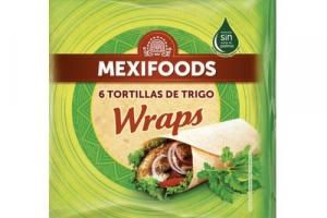 MEXIFOODS Tortilla 20cm 320g (8db / csomag) termék fő termékképe