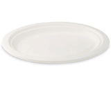 KOMP Cukornád natúr papírtányér 22,5 cm, 125db/csomag