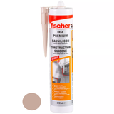 Fischer DBSA BG építőszilikon (DE/EN), bézs, 310 ml