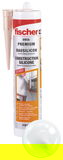 Fischer DBSA TP építőszilikon (DE/EN), áttetsző, 310 ml