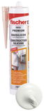 Fischer DBSA W építőszilikon (DE/EN), fehér, 310 ml