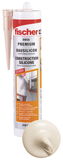 Fischer DBSA BG építőszilikon (DE/EN), bézs, 310 ml