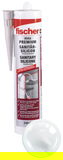 Fischer DSSA TP prémium szaniter szilikon (DE/EN), áttetsző, 310 ml
