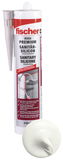 Fischer DSSA W prémium szaniter szilikon (DE/EN), fehér, 310 ml