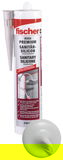 Fischer DSSA GR prémium szaniter szilikon (DE/EN), szürke, 310 ml