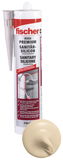 Fischer DSSA BG prémium szaniter szilikon (DE/EN), bahama bézs, 310 ml