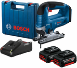 Bosch GST 185-LI akkus szúrófűrész (2 x 4.0 Ah Li-ion akkuval, kofferben)