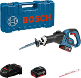 Bosch GSA 18V-32 akkus szablyafűrész (2 x 5.0 Ah Li-ion akkuval, kofferben)