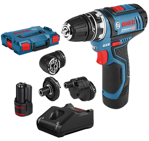 Bosch GSR 12V-15 FC Set akkus fúró-csavarozó (2 x 2.0 Ah Li-ion akkuval) termék fő termékképe