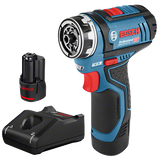 Bosch GSR 12V-15 FC akkus fúró-csavarozó (2 x 2.0 Ah Li-ion akkuval)