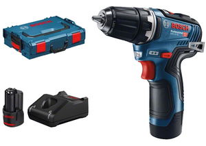 Bosch GSR 12V-35 akkus fúró-csavarozó (2 x 3.0 Ah Li-ion akkuval, L-BOXX-ban) termék fő termékképe