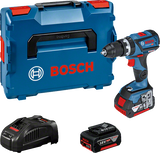 Bosch GSB 18V-60 C akkus szénkefe nélküli ütvefúró-csavarozó (2 x 5.0 Ah Li-ion akkuval, GAL 1880 CV töltővel)