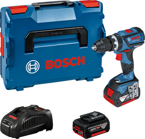 Bosch GSB 18V-60 C akkus szénkefe nélküli ütvefúró-csavarozó (2 x 5.0 Ah Li-ion akkuval, GAL 1880 CV töltővel) termék fő termékképe