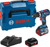 Bosch GSB 18V-60 C akkus szénkefe nélküli ütvefúró-csavarozó (2 x 5.0 Ah Li-ion akkuval, GAL 18V-40 töltővel)