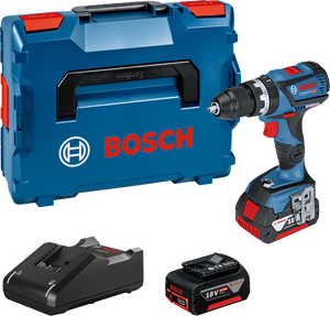 Bosch GSB 18V-60 C akkus szénkefe nélküli ütvefúró-csavarozó (2 x 5.0 Ah Li-ion akkuval, GAL 18V-40 töltővel) termék fő termékképe