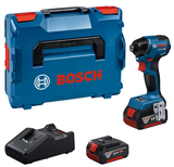 Bosch GDR 18V-220 C akkus ütvecsavarozó (2 x 5.0 Ah Li-ion akkuval, L-BOXX-ban)