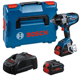 Bosch GDS 18V-1600 HC BITURBO akkus ütvecsavarozó (2 x 8.0 Ah Li-ion akkuval, L-BOXX-ban)