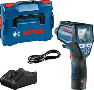 Bosch GIS 1000 C akkus hőérzékelő (1 x 2.0 Ah Li-ion akkuval, L-BOXX-ban) termék fő termékképe