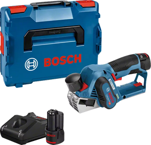 Bosch GHO 12V-20 akkus gyalu (2 x 3.0 Ah Li-ion akkuval, L-BOXX-ban) termék fő termékképe