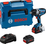 Bosch GDS 18V-1050 H BITURBO akkus ütvecsavarozó (2 x 8.0 Ah Li-ion akkuval, L-BOXX-ban)