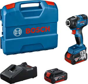 Bosch GDR 18V-200 akkus ütvecsavarozó (2 x 4.0 Ah Li-ion akkuval, L-Case kofferben) termék fő termékképe