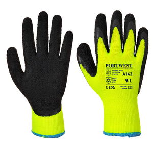 Portwest A143 - Thermal Soft Grip kesztyű, sárga termék fő termékképe