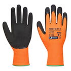 Portwest A340 - Hi-Vis Grip latex kesztyű, narancs/fekete