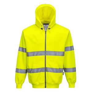 Portwest B305 - Hi-Vis zippzáras pulóver, sárga termék fő termékképe