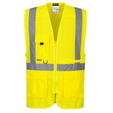 Portwest C357 - Hi-Vis Executive mellény tablet zsebbel, sárga