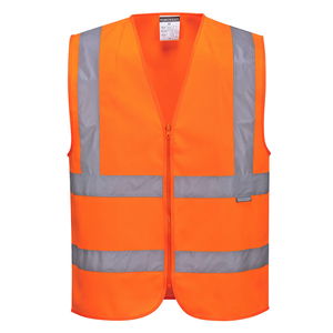 Portwest C375 - Hi-Vis zippzáras mellény, narancs termék fő termékképe