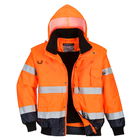 Portwest C465 - Hi-Vis 3 az 1-ben kontrasztos bomber dzseki, narancs/tengerészkék