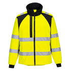 Portwest CD875 - WX2 Eco Hi-Vis Softshell (2L) jól láthatósági dzseki, sárga/fekete