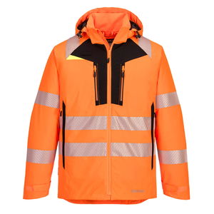 Portwest DX461 - DX4 Hi-Vis téli kabát, narancs/fekete termék fő termékképe